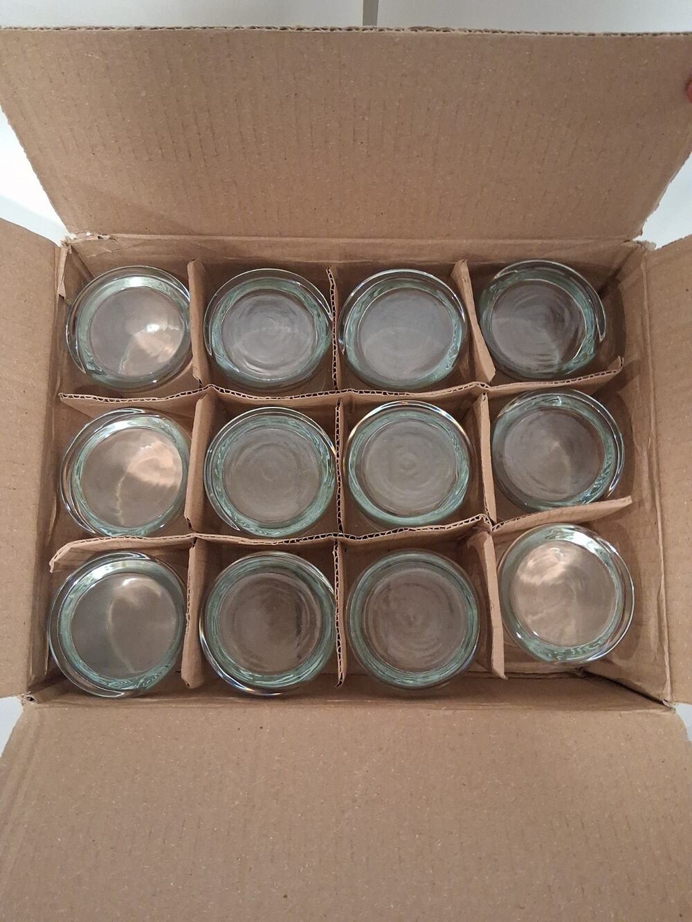Libbey 478 Status 12.25oz Double Old Fashioned Glasses Candle Jars Set 12 OpenBo